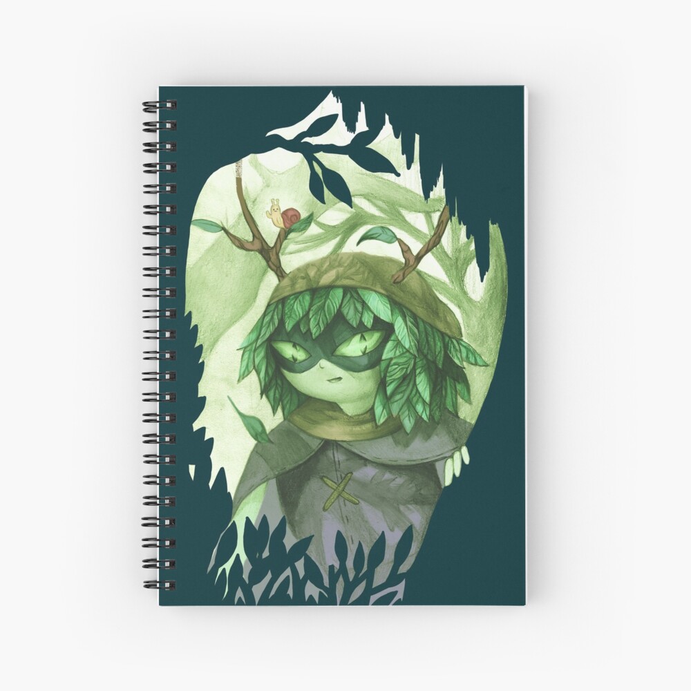 Huntress Wizard Spiral Notebook By Laviniaknight Redbubble