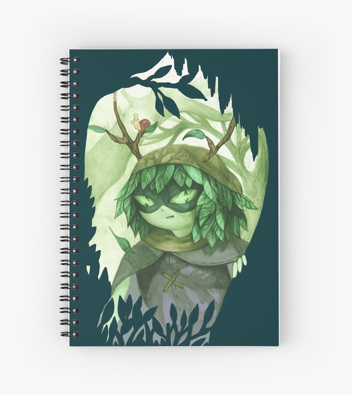 Huntress Wizard Spiral Notebook By Laviniaknight Redbubble
