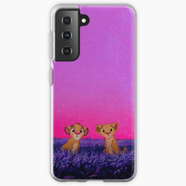 Lion King Animated Simba Nala Samsung Galaxy Soft Case