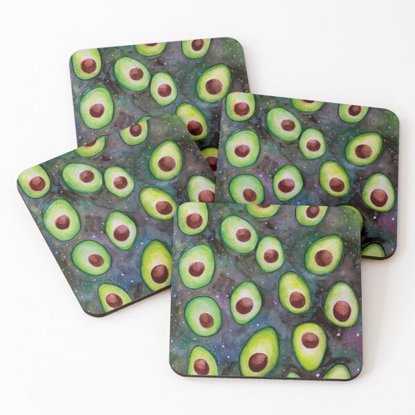 Item preview, Avocados in Space designed and sold by peacelettering.