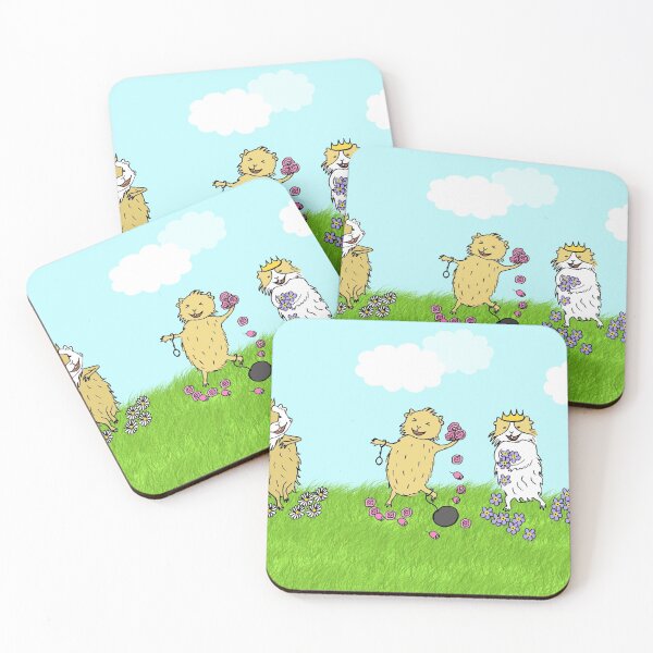 Item preview, Daisy, Lola and Fifi - Three Cheeky Guinea Pigs! designed and sold by mondesign26.