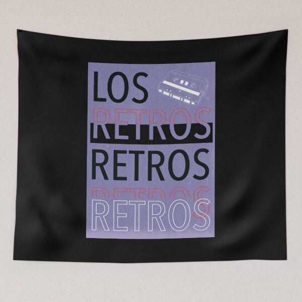 Item preview, Los Retros Poster Iteration designed and sold by carolyn-castro.