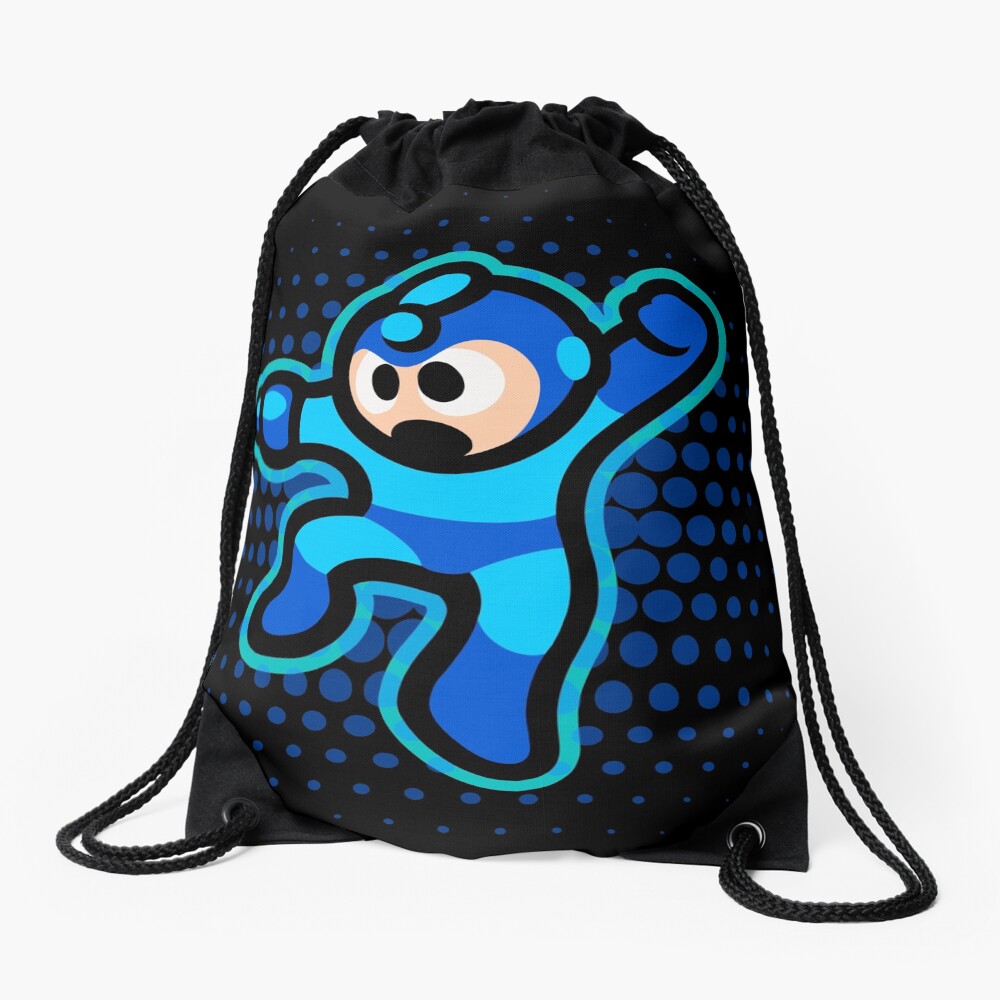 Megaman Drawstring Bag