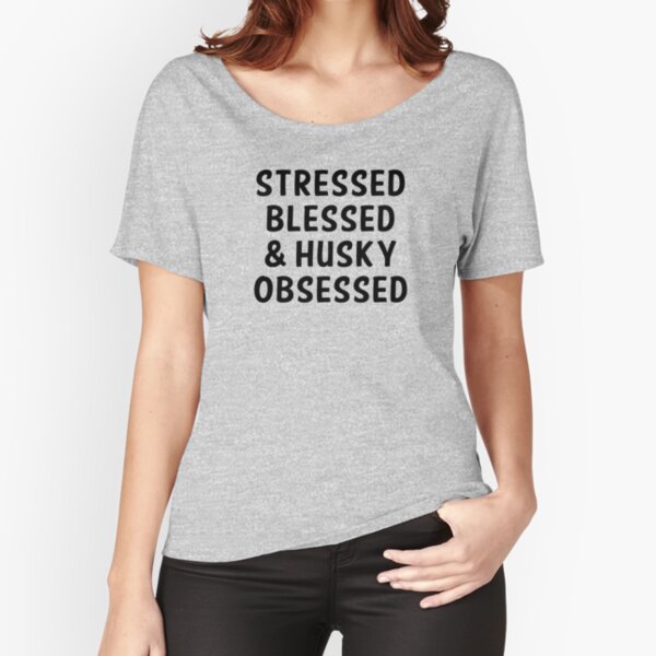 Husky Obsessed Relaxed Fit T-Shirt