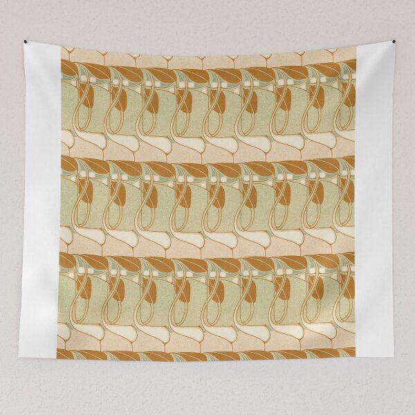 Item preview, Art Nouveau tiled decoration #4  Emil Hochdanz designed and sold by Hedrin.
