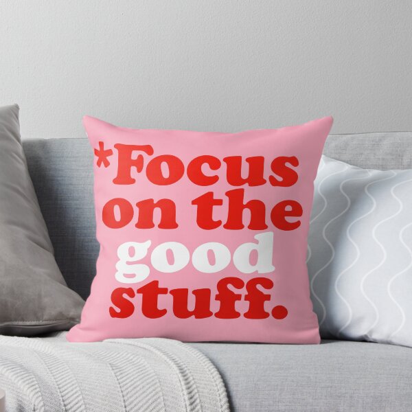 Item preview, Focus On The Good Stuff {Pink & Red Version} designed and sold by TheLoveShop.