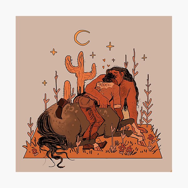 Centaur and Boyfriend Photographic Print