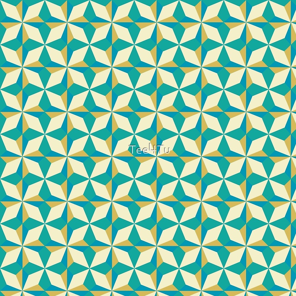 "African Tile Inspired Design 9" by Tee4Tu Redbubble