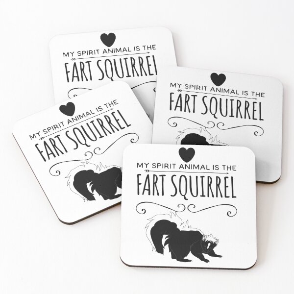 Item preview, My spirit animal is the Fart Squirrel designed and sold by dcanimal.