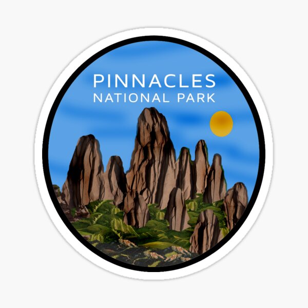 INSPIRED BY PINNACLES Sticker