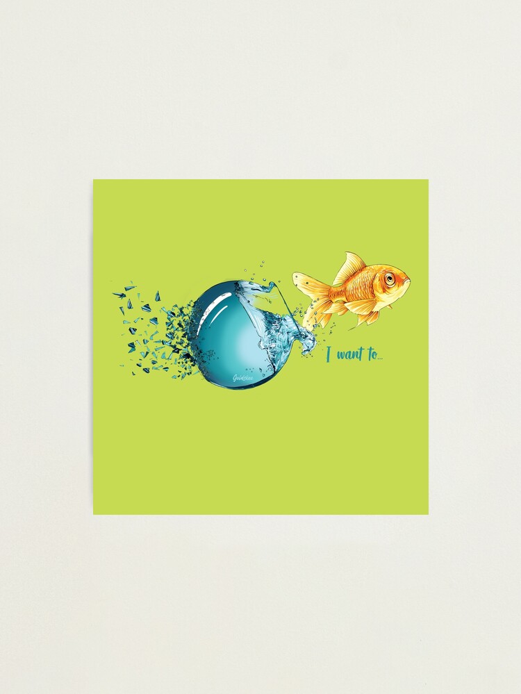 Thumbnail 1 of 3, Photographic Print, Break Free designed and sold by Goldskee.