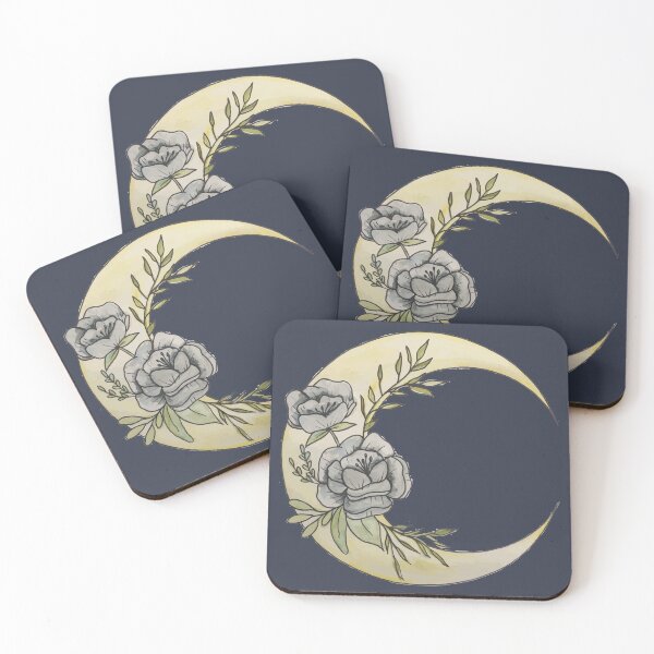 Item preview, Floral Moon designed and sold by CreativeMisc.