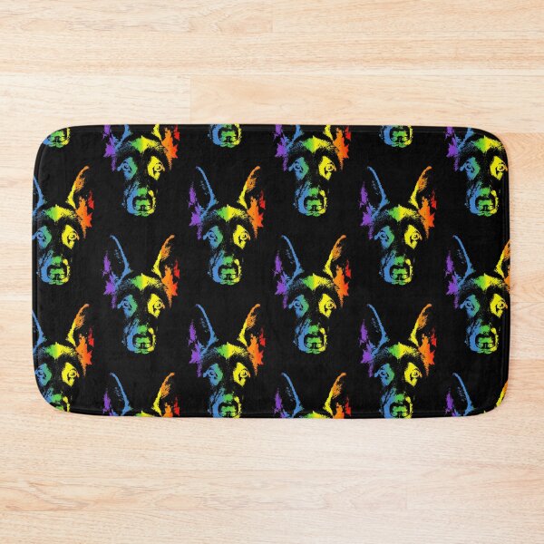 Item preview, Rainbow German Shepherd designed and sold by Child of the Corn Designs.