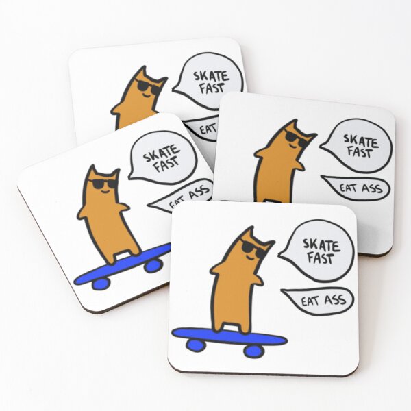 Item preview, Skate fast, eat ass designed and sold by laurenphil.