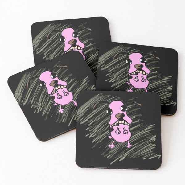 Item preview, Courage the Cowardly Dog art designed and sold by Cool Store Dog.