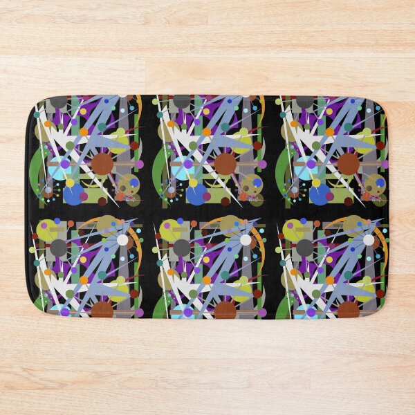 Item preview, Original Art Retro Bauhaus Kandinsky Mid-Century Modern Style designed and sold by Crow and Monkey.