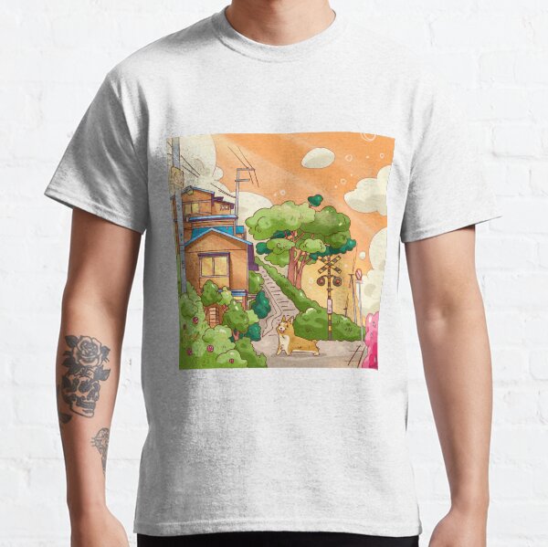 Sunset in Countryside Classic T-Shirt