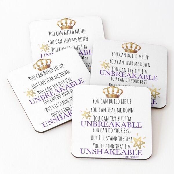 Item preview, Unbreakable designed and sold by geekably.