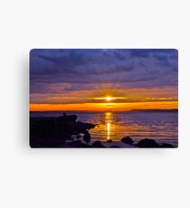 Morning on Tuggerah Lakes.no2 Canvas Print