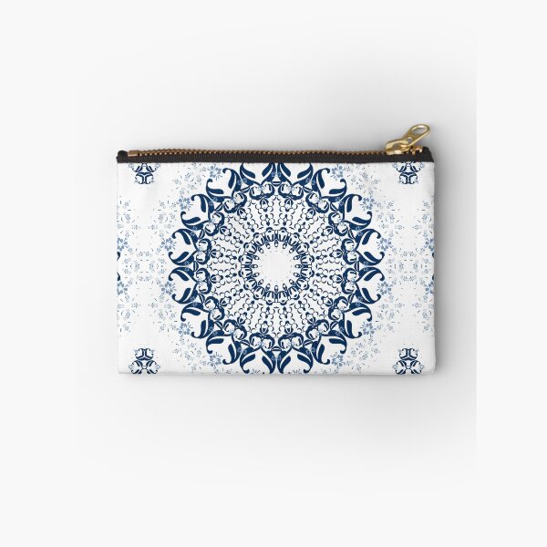 Item preview, Blue ornament on a white background.  designed and sold by fuzzyfox.