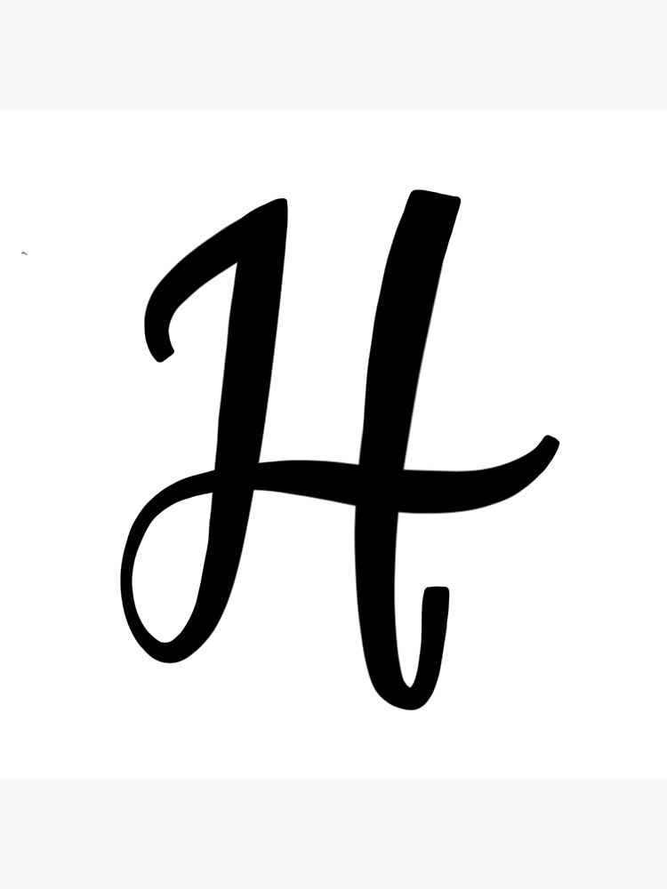 Letter H | Poster