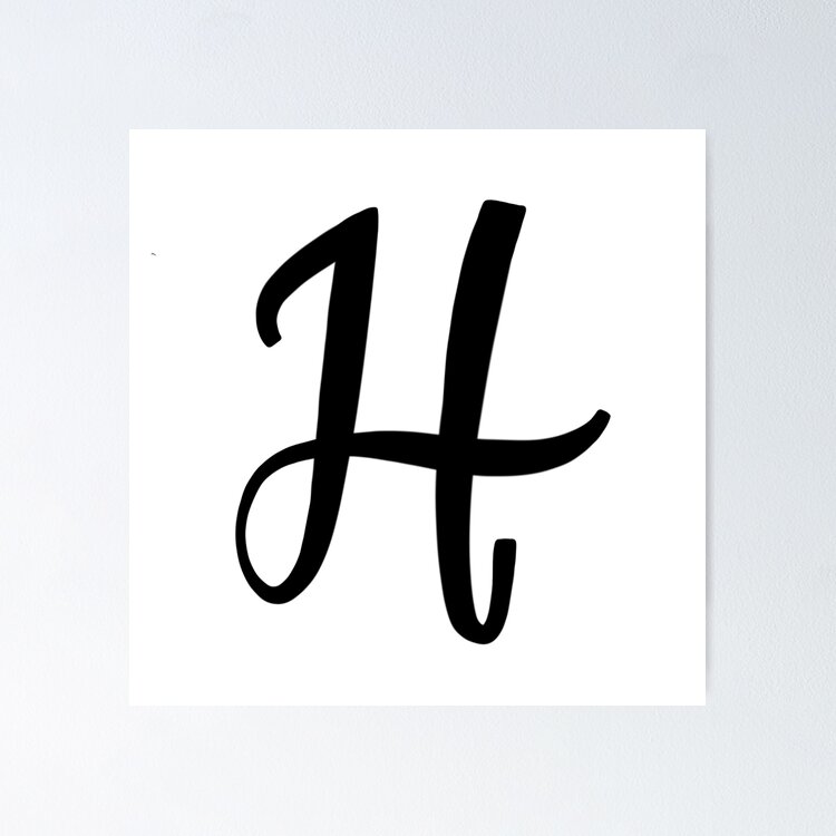 Letter H\