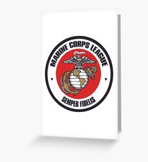 US MARINE Greeting Card