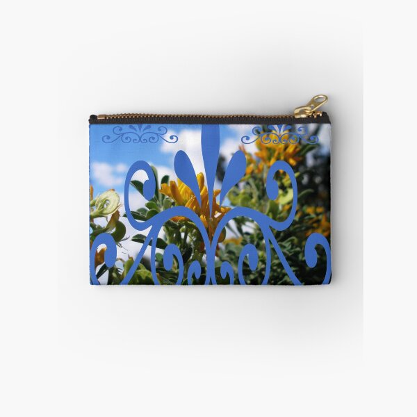 Item preview, clouds behind yellow flowers designed and sold by tbshots.