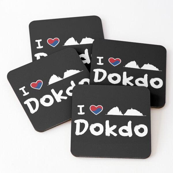 Item preview, I Love Dokdo (white) designed and sold by SeoulSights.