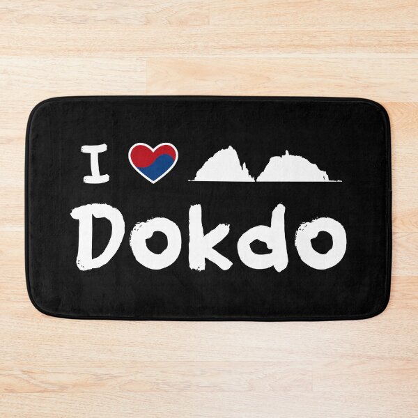 Item preview, I Love Dokdo (white) designed and sold by SeoulSights.
