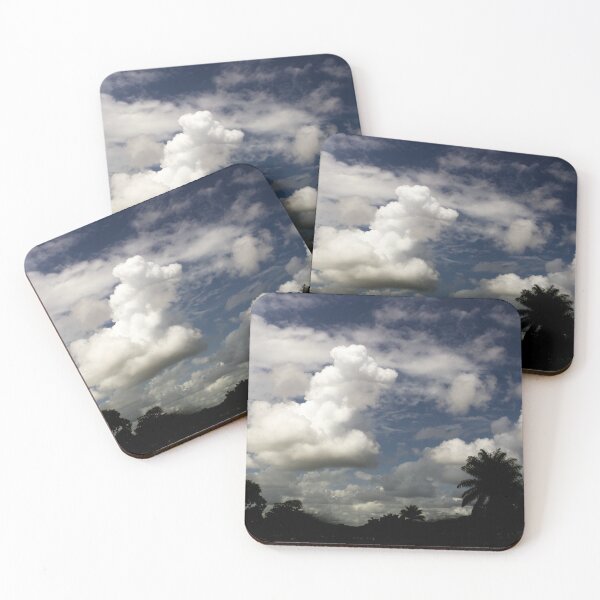 Item preview, blue sky with white clouds designed and sold by ricobarinas.