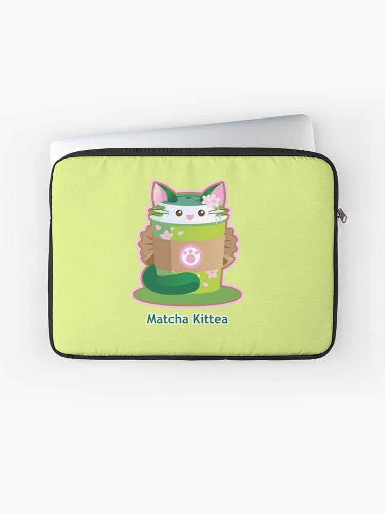 Matcha Tea Kitty Cat Plush — Kimchi Kawaii