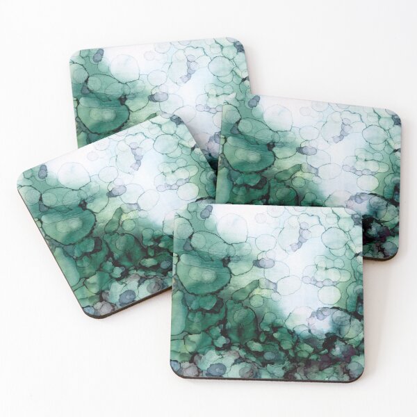 Item preview, Abstract Green Dreamscape designed and sold by rathershiny.