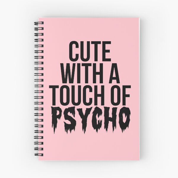 Item preview, Cute With A Touch Of Psycho designed and sold by TheLoveShop.