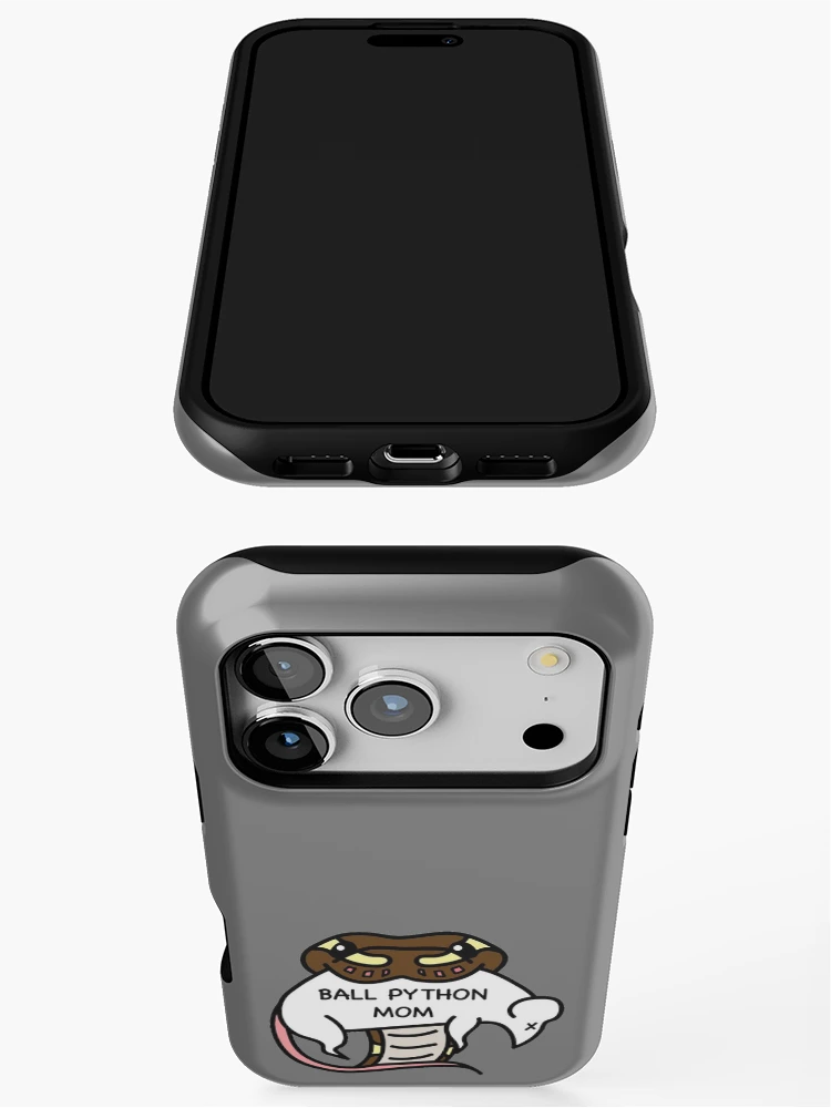 Thumbnail 3 of 4, iPhone Case, Ball Python Mom - Normal designed and sold by Radioactive China.