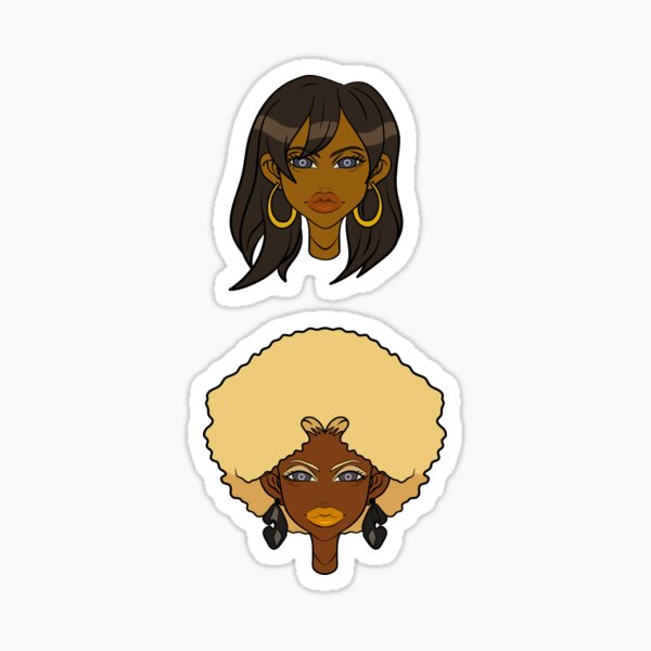 Michiko to Atsuko Sticker