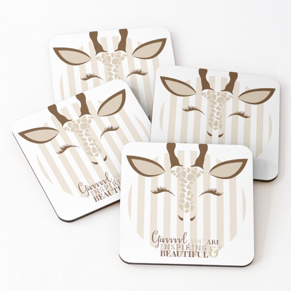 Item preview, Giraffe Inspirational Girl Quote  designed and sold by Amanda-Lakey.