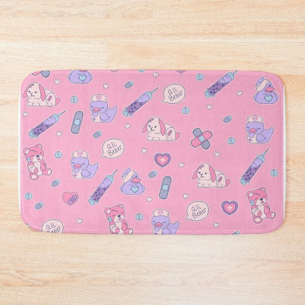 Item preview, All Better Menhera Animals on Pink designed and sold by Cass Noel Studio.