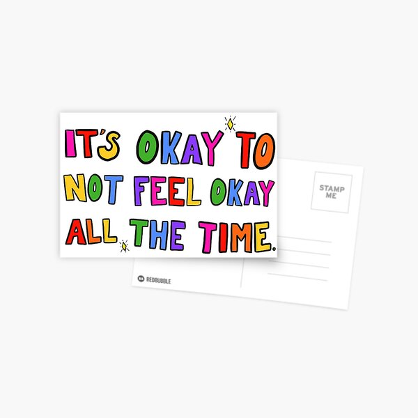 It's Okay... Postcard