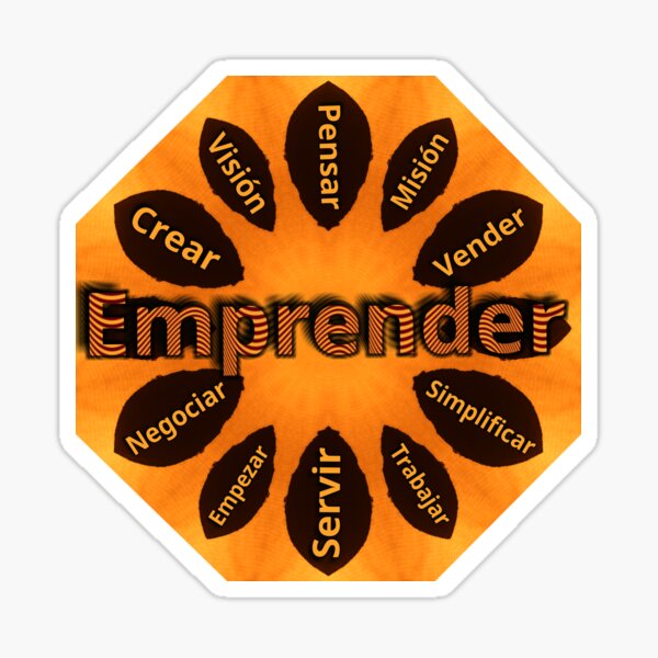 Vista previa del artículo con la obra «EMPRENDER», diseñado y vendido por Begoll.