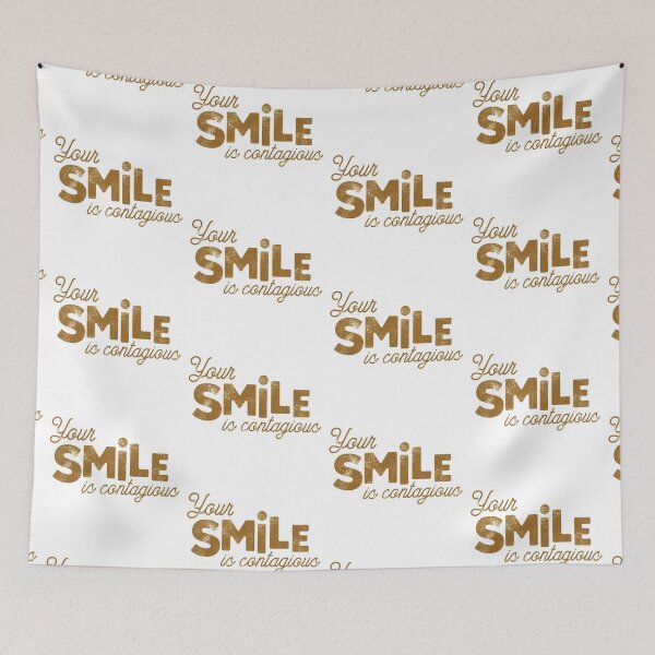 Item preview, Your smile is contagious  designed and sold by Kerry Pritchard.