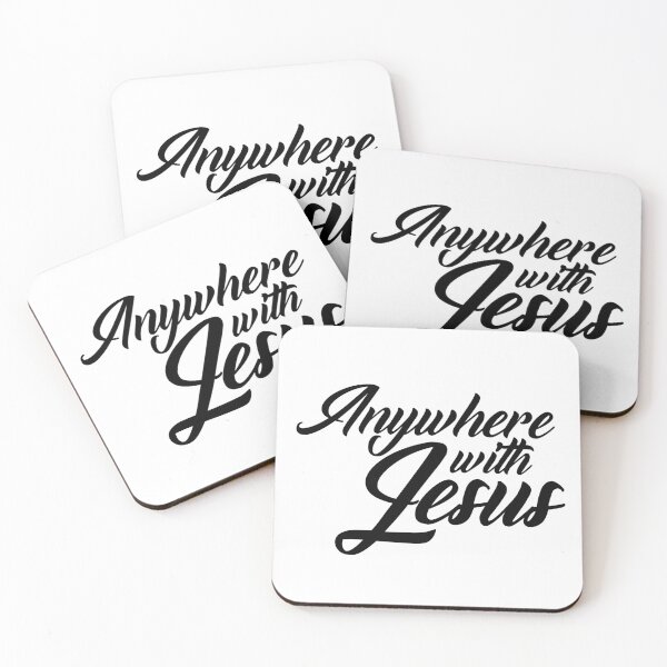 Item preview, Anywhere with Jesus designed and sold by blessitshop.