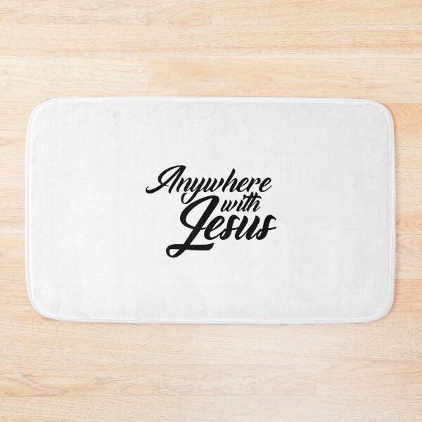 Item preview, Anywhere with Jesus designed and sold by blessitshop.