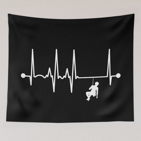 Item preview, Climbing Heartbeat designed and sold by teesaurus.