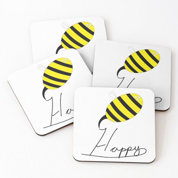Item preview, Abeja feliz designed and sold by JustB0b.