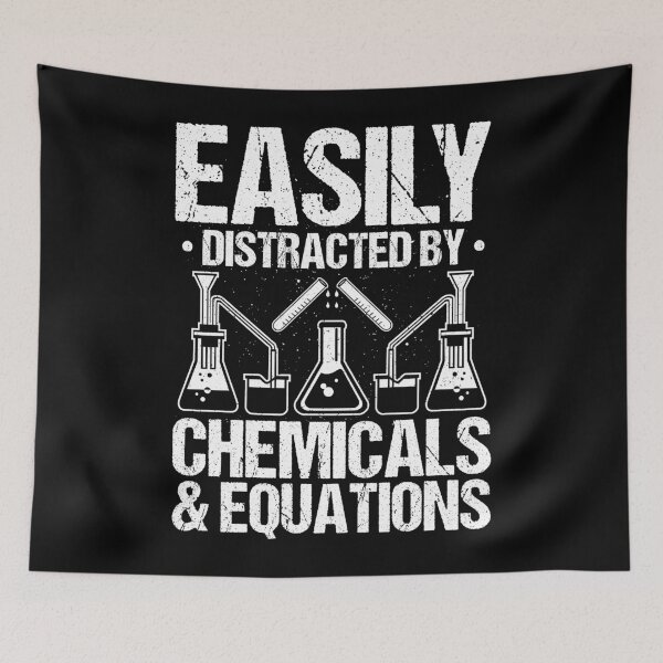 Item preview, Chemistry Distracted Chemicals Chemist Chemical designed and sold by Krautshirts.