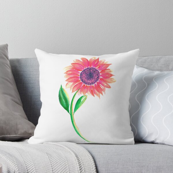 Item preview, Fiery Fuchsia Sunflower designed and sold by SandpaperStudio.