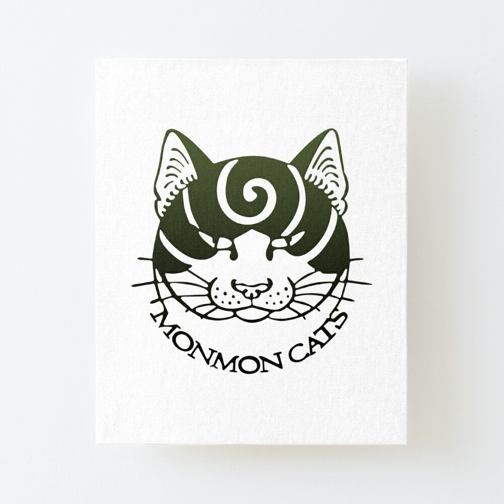 Monmon Cats Art Board Print By Tankquirk Redbubble