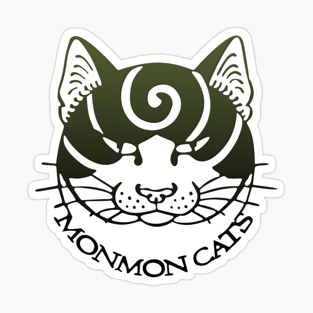 Monmon Cats Poster By Tankquirk Redbubble