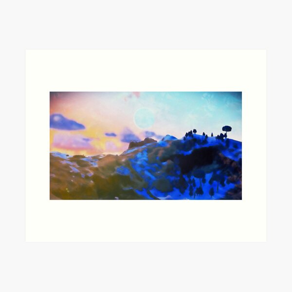 Item preview, Far away from Earth designed and sold by AM FineArtPrints.